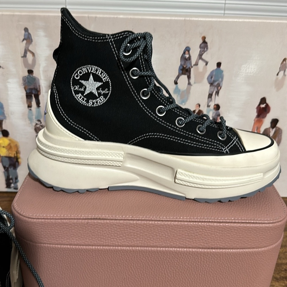 RUN STAR LEGACY CX FUTURE  NEW CONVERSE PLATFORM  UNISEX SNEAKER Mens 6.5/ W 8